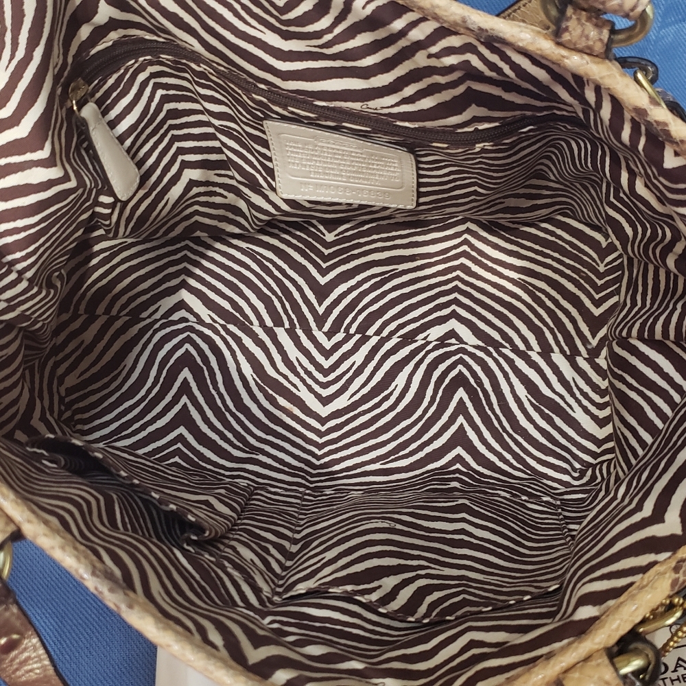 Coach Python Natalie tote - Picture 8 of 8